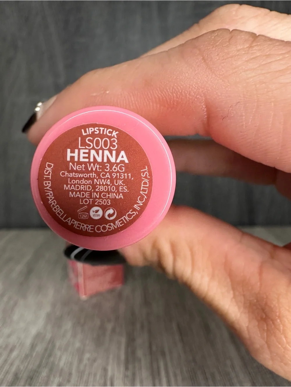 Rachel Couture Lipstick in Henna